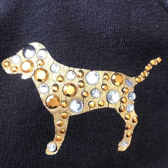 Pink Victoria’s Secret - Vintage ☮️ Fleece Hoodie - Picture 5 of 9